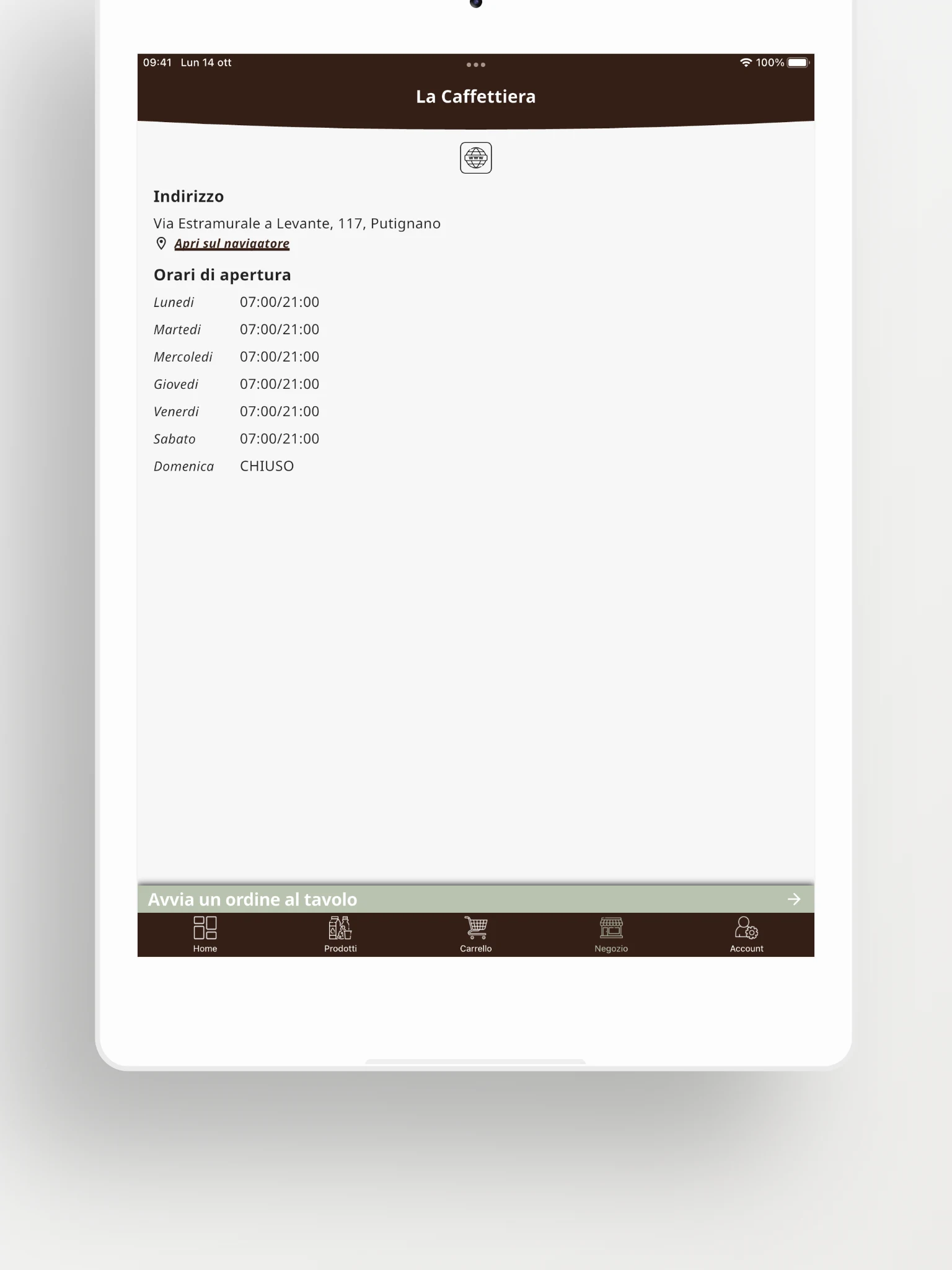 La Caffettiera screenshot